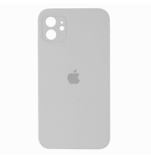 Чохол Silicone Case Квадратні Борти Full Camera iPhone 11 lavender gray PLS-00-00104642