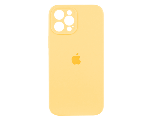 Чохол Silicone Case Full Camera Protective iPhone 12 Pro yellow PLS-00-00107598