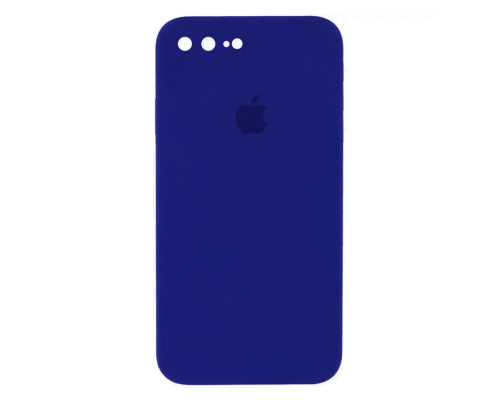 Чохол Silicone Case Квадратні Борти Full Camera iPhone 7 Plus royal blue PLS-00-00107565