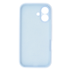 Чохол Silicone Case Full Camera Protective iPhone 16 lilac blue PLS-00-00130552
