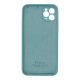 Чохол Silicone Case Квадратні Борти Full Camera iPhone 11 Pro Max sea blue PLS-00-00112492