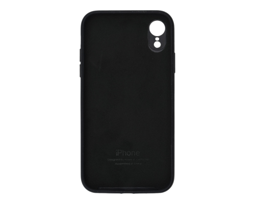 Чохол Silicone Case Full Camera Protective iPhone XR black PLS-00-00132214