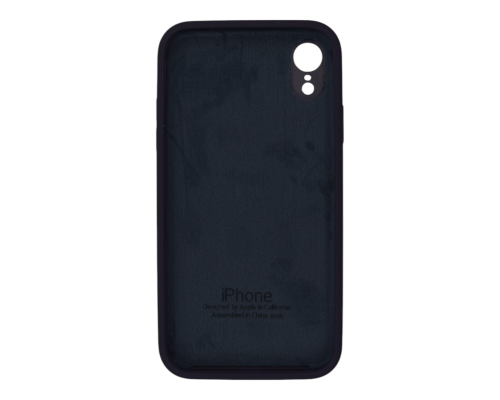 Чохол Silicone Case Квадратні Борти Full Camera iPhone XR berry purple PLS-00-00123145
