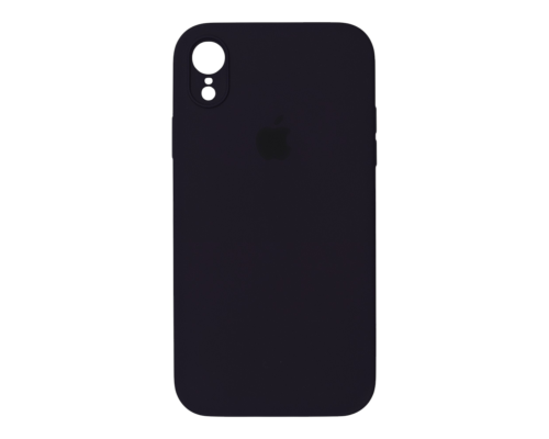 Чохол Silicone Case Квадратні Борти Full Camera iPhone XR berry purple PLS-00-00123145