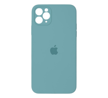 Чохол Silicone Case Квадратні Борти Full Camera iPhone 11 Pro Max sea blue PLS-00-00112492