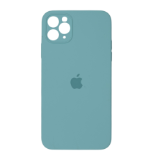 Чохол Silicone Case Квадратні Борти Full Camera iPhone 11 Pro Max sea blue PLS-00-00112492