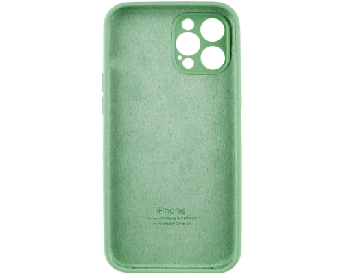 Чохол Silicone Case Full Camera Protective для iPhone 12 Pro pistachio PLS-00-00155379