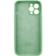 Чохол Silicone Case Full Camera Protective для iPhone 12 Pro pistachio PLS-00-00155379