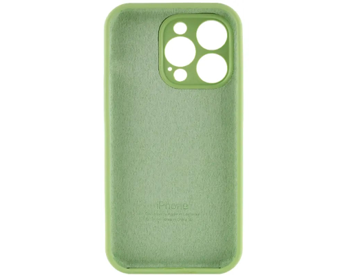 Чохол Silicone Case Full Camera Protective для iPhone 13 Pro mint PLS-00-00155427