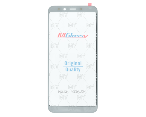 Скло дисплея Xiaomi Mi A2 з OCA плівкою white (Musttby) PLS-00-00130476