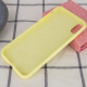 Чохол Silicone Case Full Protective iPhone XS Max cream yellow PLS-00-00108876