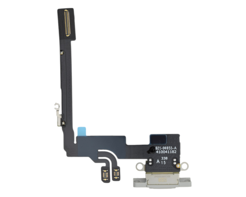 Шлейф iPhone 16 Pro з роз'ємом зарядки white titanium (Original) PLS-00-00133980
