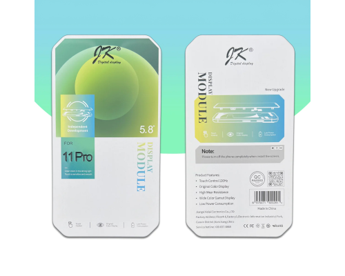 Дисплей iPhone 11 Pro з сенсором та рамкою black (InCell+) PLS-00-00043150