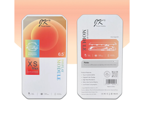 Дисплей iPhone XS Max з сенсором та рамкою black (InCell+) PLS-00-00037558