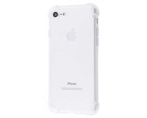 Чохол WXD Silicone 0.8 mm HQ iPhone 7 (8) transparent PLS-00-00077183