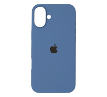 Чохол Silicone Case Full Protective iPhone 16 Plus blue PLS-00-00130635