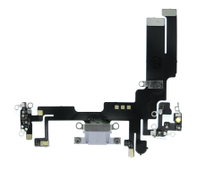 Шлейф iPhone 14 з роз'ємом зарядки purple PLS-00-00107160