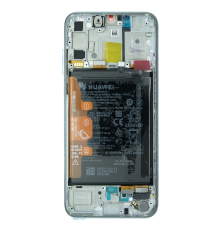 Дисплей Huawei P Smart S 2020 з сенсором та рамкою crystal (Original) PLS-00-00101439