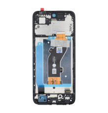 Дисплей Infinix Hot 50i з сенсором та рамкою black (Service) (ver. FPC) PLS-00-00163327