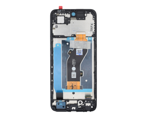 Дисплей Infinix Hot 50i з сенсором та рамкою black (Service) (ver. FPC) PLS-00-00163327