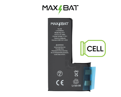 Акумулятор iPhone XS (Max Bat Cell - без шлейфа) PLS-00-00140430