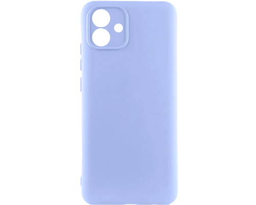 Чохол Silicone Cover Full Camera Samsung A075 Galaxy A07 light purple PLS-00-00148959