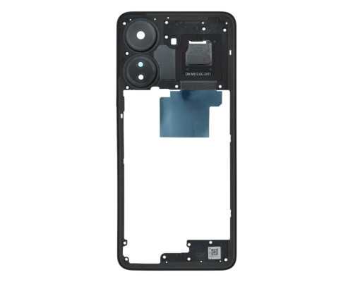Середня частина корпусу Xiaomi Redmi 13C (4G) black (Original China) PLS-00-00130553