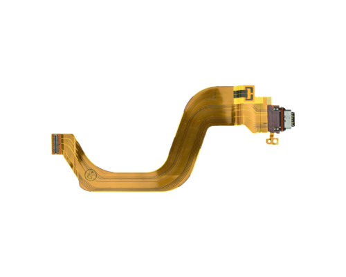 Шлейф Sony Xperia 1 III (SO-51B) з роз'ємом зарядки (Original Used) PLS-00-00137665
