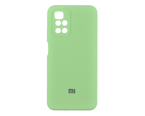 Чохол Silicone Cover Full Camera Xiaomi Redmi 10 mint PLS-00-00103548