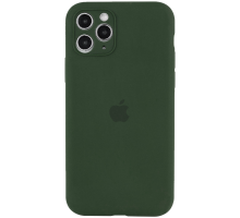 Чохол Silicone Case Full Camera Protective iPhone 12 Pro dark green PLS-00-00104578