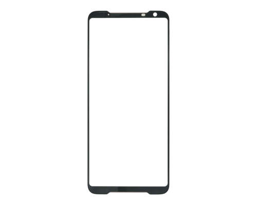 Скло дисплея Asus ROG Phone 2 (ZS660KL) з OCA плівкою black (Original China) PLS-00-00100182