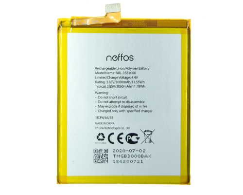 Акумулятор TP-Link Neffos NBL-35B3000 (Original China) PLS-00-00025883