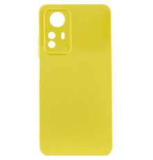 Чохол Silicone Cover Full Camera Xiaomi Redmi Note 12S yellow PLS-00-00118636