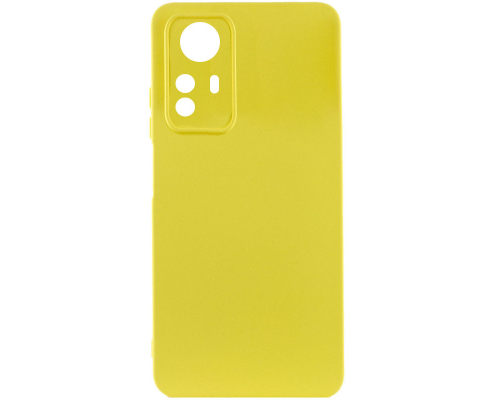 Чохол Silicone Cover Full Camera Xiaomi Redmi Note 12S yellow PLS-00-00118636