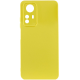 Чохол Silicone Cover Full Camera Xiaomi Redmi Note 12S yellow PLS-00-00118636