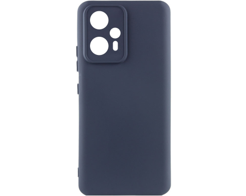 Чохол Silicone Cover Full Camera Xiaomi Redmi Note 12T Pro midnight blue PLS-00-00118646