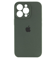 Чохол Silicone Case Full Camera Protective iPhone 14 Pro dark green PLS-00-00104542