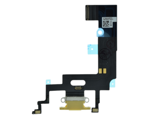 Шлейф iPhone XR з роз'ємом зарядки yellow (Original) PLS-00-00113701