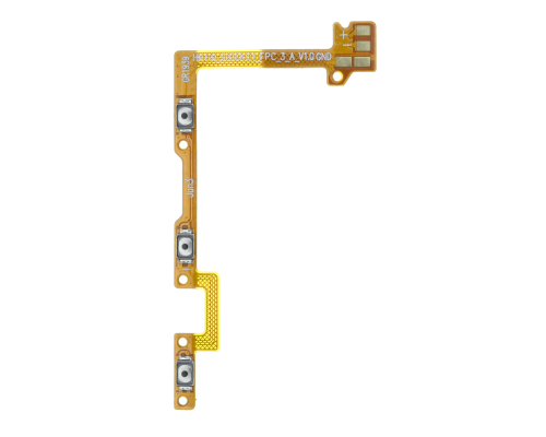 Шлейф Tecno Spark 4 з кнопками ввімкнення та гучності PLS-00-00114025