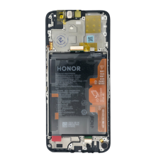 Дисплей Huawei Honor X6a з сенсором та рамкою black (Original) PLS-00-00140549