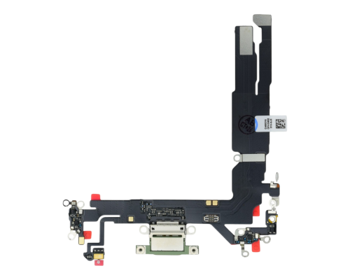 Шлейф iPhone 17 з роз'ємом зарядки sage (Original China) PLS-00-00152696
