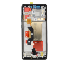 Дисплей Motorola XT2507 Moto Edge 60 Pro з сенсором та рамкою (shadow) green (Original) PLS-00-00142744