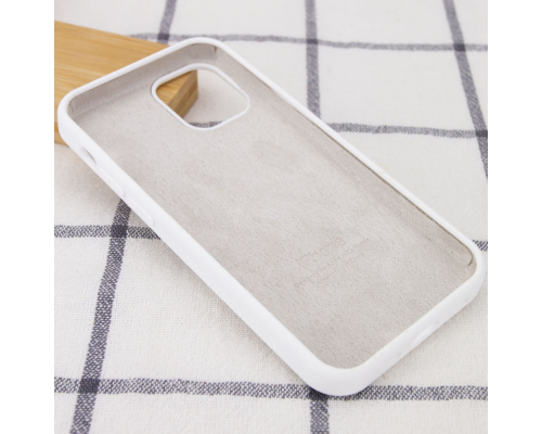 Чохол Silicone Case Full Protective iPhone 13 Pro white PLS-00-00085914