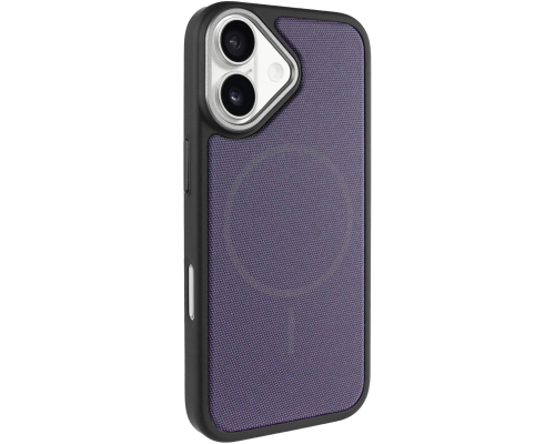 Чохол TechWoven Hybrid with Magnetic для iPhone 17 black purple PLS-00-00165326