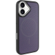 Чохол TechWoven Hybrid with Magnetic для iPhone 17 black purple PLS-00-00165326
