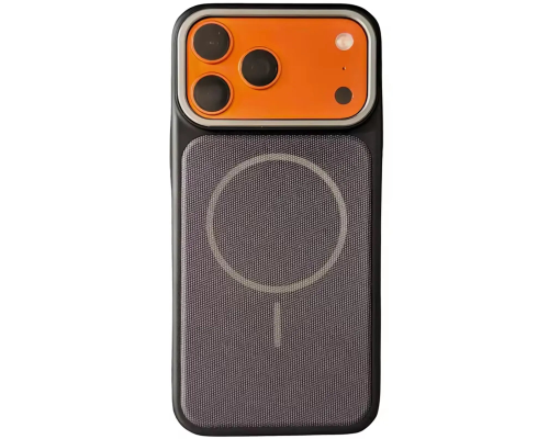 Чохол TechWoven Hybrid with Magnetic для iPhone 17 Pro black purple PLS-00-00165340