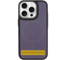 Чохол TechWoven Hybrid with Magnetic для iPhone 15 Pro black purple PLS-00-00165294