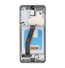 Дисплей Samsung G980 Galaxy S20 з сенсором та рамкою black (Assembled) PLS-00-00170129