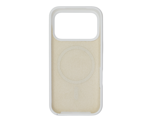 Чохол Silicone case Beats with MagSafe iPhone 17 Pro Max white PLS-00-00155155