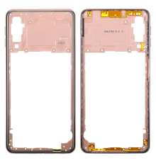 Середня частина корпусу Samsung A750 Galaxy A7 (2018) gold PLS-00-00067607